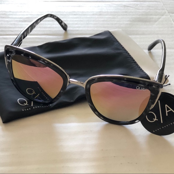 Quay Australia Accessories - Quay Australia ‘My Girl’ Cat Eye Oversized Sunnies